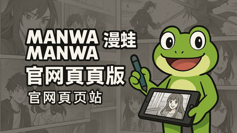 manwa 漫蛙官网网页版漫画阅读界面展示，漫画跃然屏上